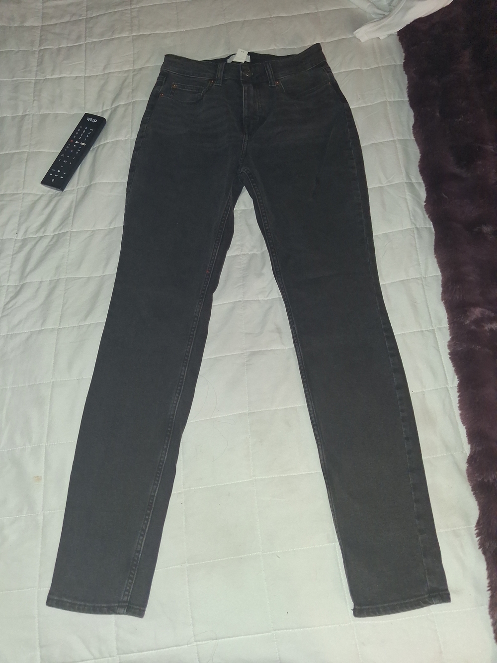 H&M Kids Skinny Jeans in Faded Black